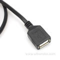 Sample Custom Foil Twisted Pair Usb-A Female Plug